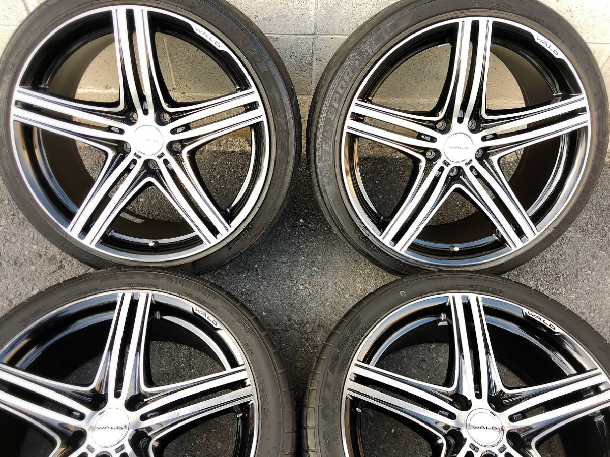 高級◇希少 WALD マホラ M11C レクサス LS460 LS500 LC500 BMW 8.5J+33 