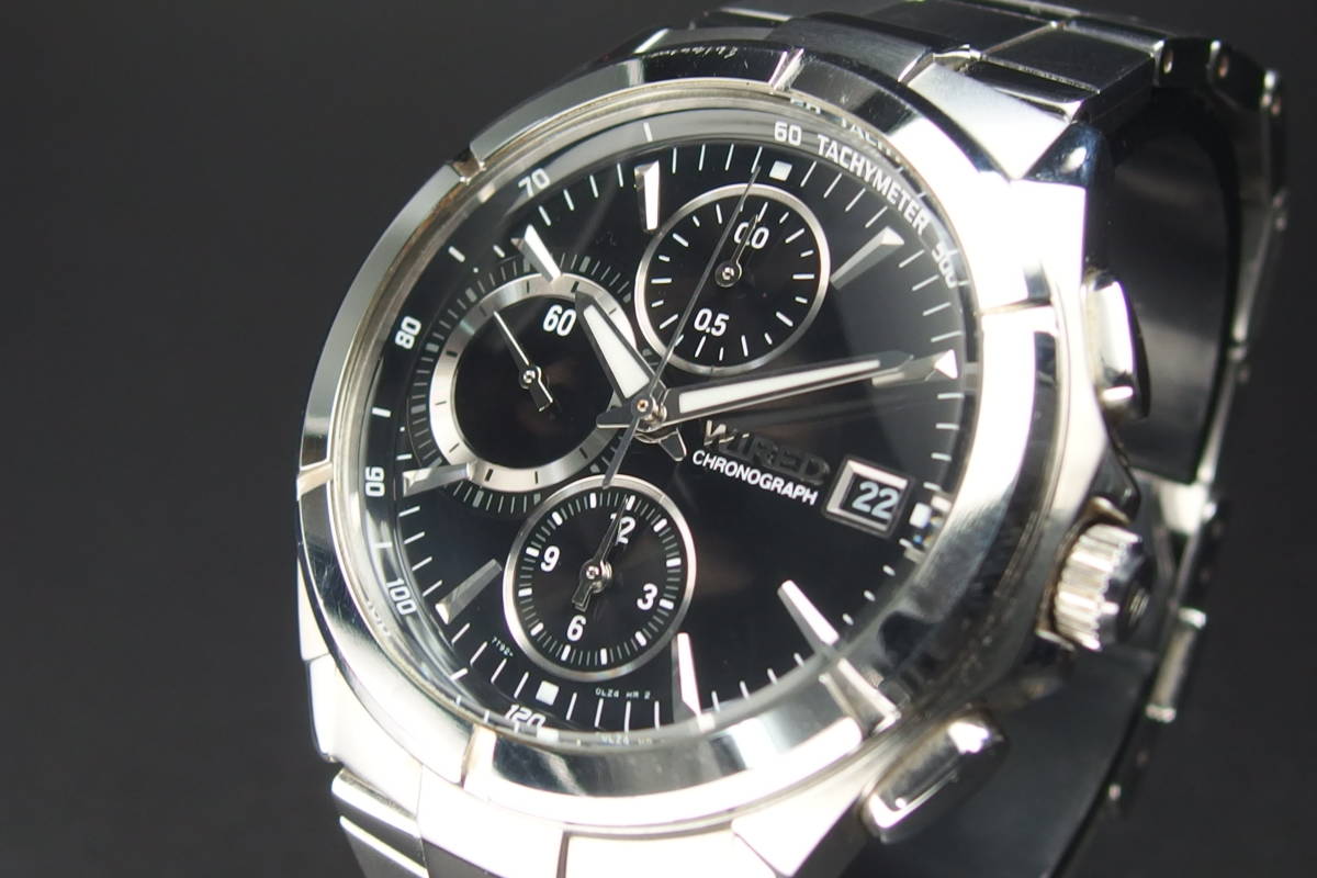 ワイアード SEIKO WIRED クロノグラフ セイコー 腕時計 |セイコー 7T92 