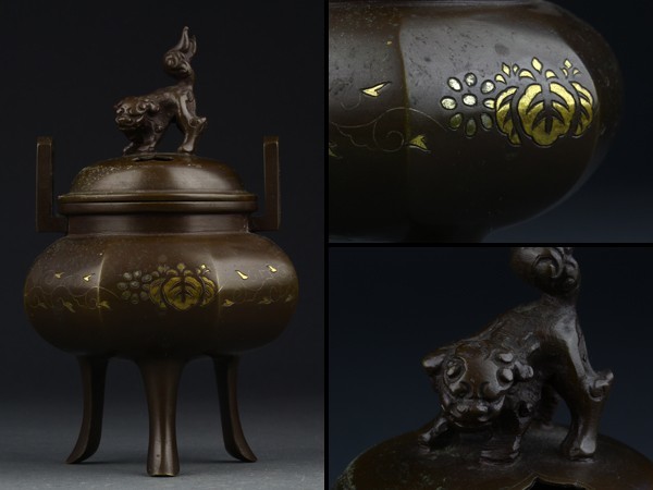 香炉 獅子 銅 2026年最新Yahoo!オークション | 三足香炉 高岡銅器 -象