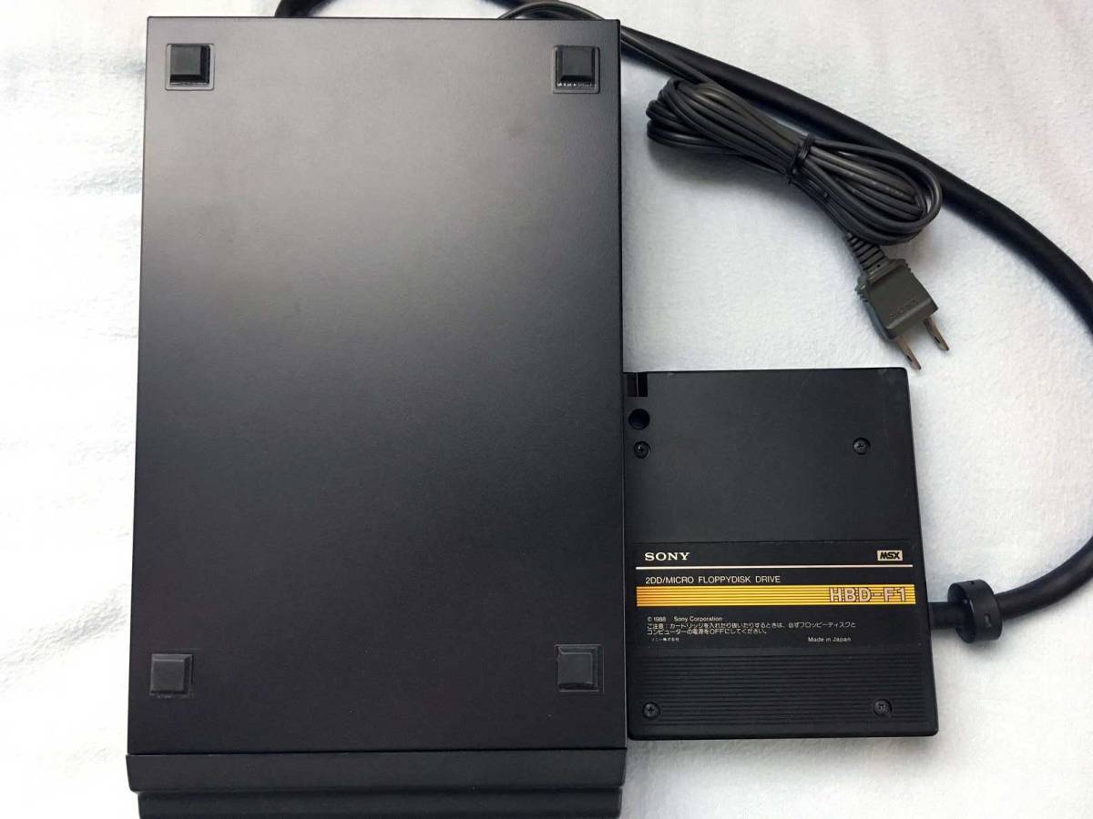 SONY HBD-F1 MSX用フロッピードライブ SONY（ソニー） MSX用 外付けフロッピーディスクドライブ 【 HBD-F1