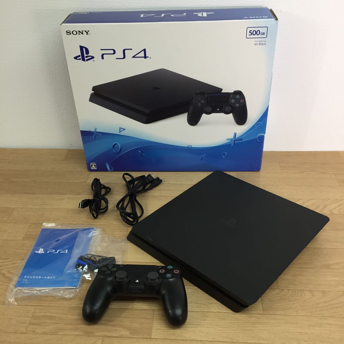 500GB ジェット・ブラック PlayStation 0 ソニーPS4 グレイシャー 