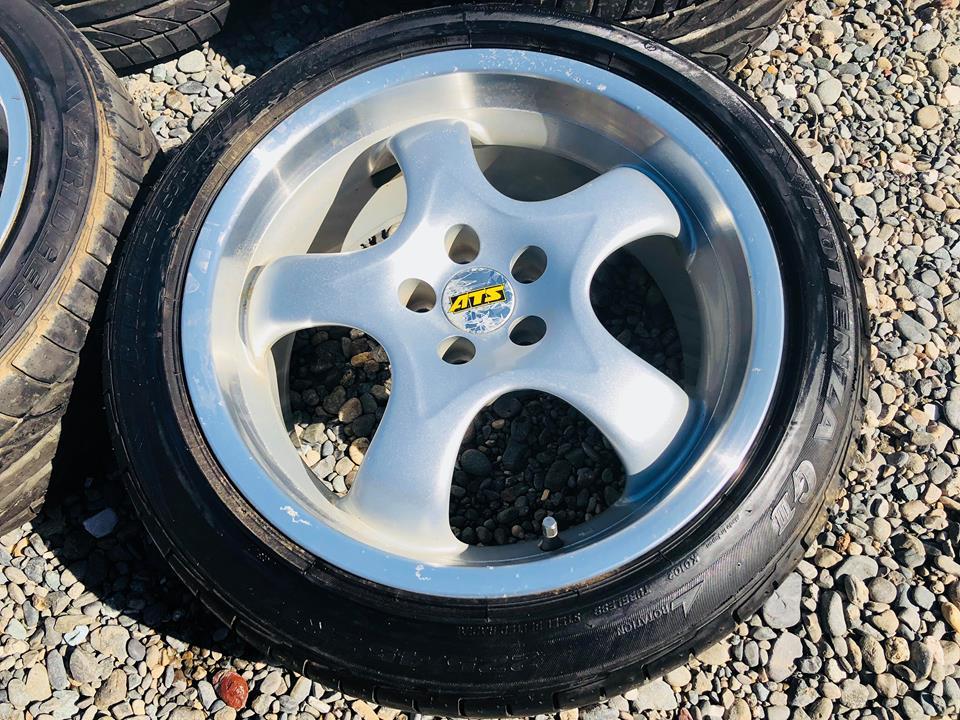 ATS アルミホイール 8J×17H2ET35 PCD100 ゴルフ4，GTI 4本セット