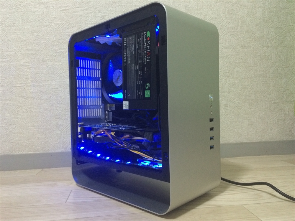 Jonsbo Umx1 Plus Silver Mini Itx Pcケース アルミ アクリルサイドパネル その他 売買されたオークション情報 Yahooの商品情報をアーカイブ公開 オークファン Aucfan Com