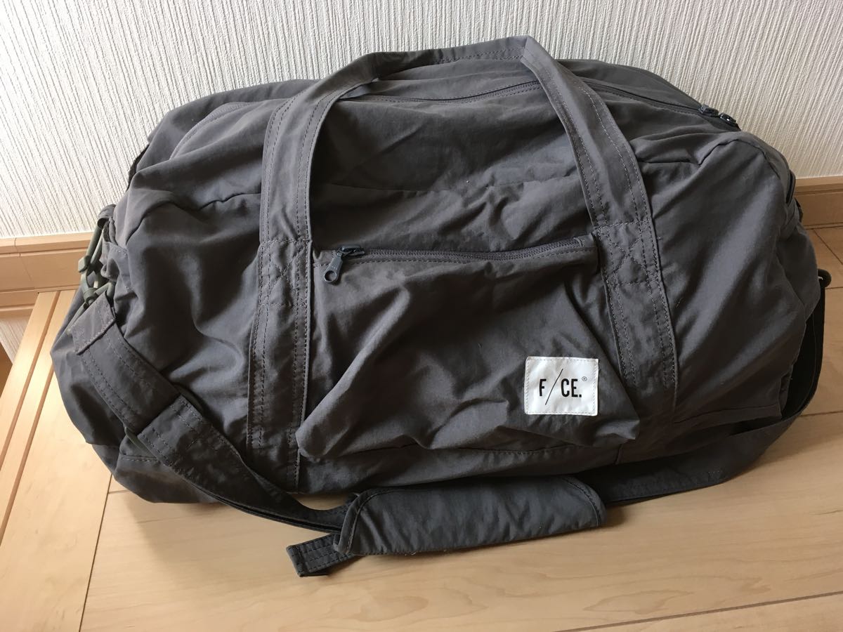 F⁄CE(エフシーイー) ⁄ ボストンバッグ⁄--⁄GRY⁄NO SEAM 3WAY DUFFLE BAG