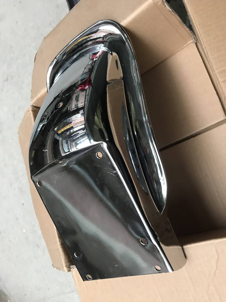 ゼファー400 Χリア フェンダー メッキ Z2仕様 テールランプ 付 赤/χに