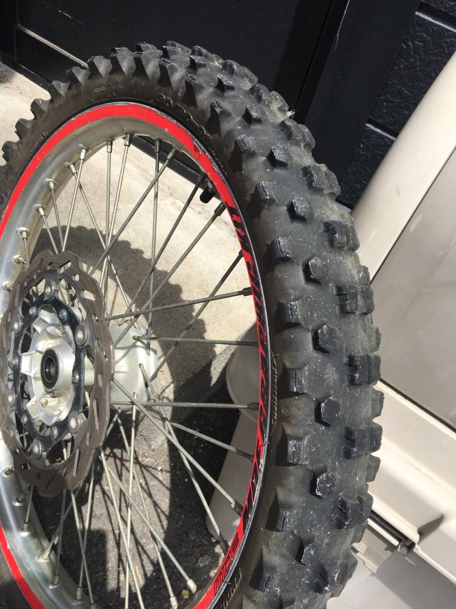 WR250Xのオフロード化(WR250R化) WR250R⁄X 中年男 part1 ホイール 