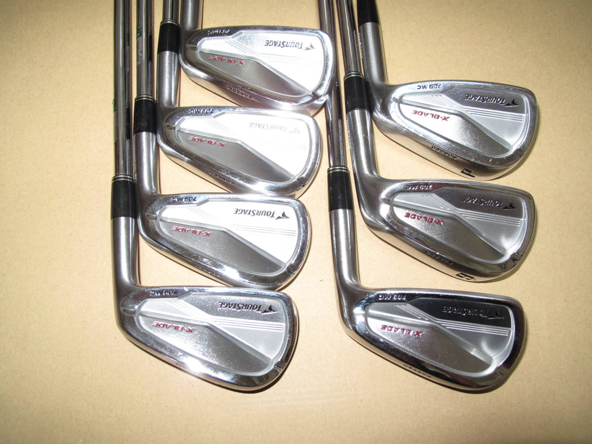 ブリヂストン ツアーステージX-BLADE 709MC NSPRO MODUS3 120S #4-PW ツアーステージ ブリヂストン X-BLADE ダイナミックゴールド(アイアンセット) (6本セット) ブリヂストン(BRIDGESTONE