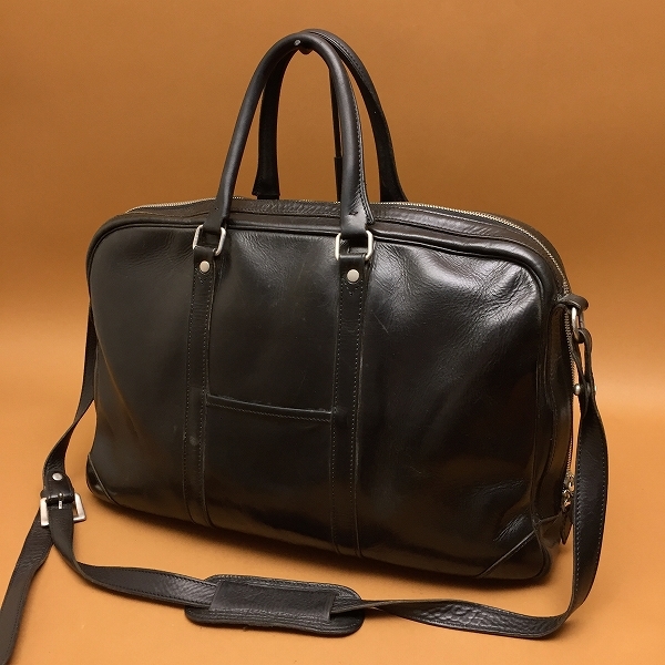  万双 レザー 2WAY 書類カバン メンズ バッグ ビジネス ブリーフ ショルダーバッグ 黒ブラック D28(ブリーフケース、書類かばん)｜売買されたオークション情報、yahooの商品情報をアーカイブ公 ブリーフケース、書類かばん