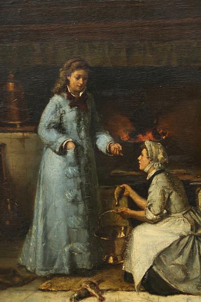 Wish 中世ヨーロッパ西洋美術彷彿 時代絵 板に油彩 約6号 二人の美人 真作 Opavobae2 人物画 売買されたオークション情報 Yahooの商品情報をアーカイブ公開 オークファン Aucfan Com