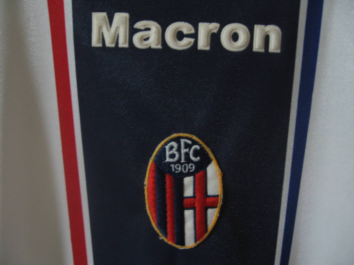 ◇未使用タグ付◇ #16 中田英寿 ボローニャ Macron 半袖 ユニフォーム