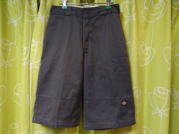 お得，品質保証 90年代 USA製 Dickies ディッキーズ ハーフパンツ ワークパンツ Ｗ30 グレー(ワークパンツ、ペインターパンツ)｜売買されたオークション情報、yahooの商品情報をアーカイブ公開 - オークファン ボトムス