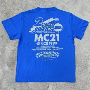 MC21-Tシャツ／ホンダNSR250R（1990年～）イメージ／Lサイズ／新品・即決／TSJ-014-L