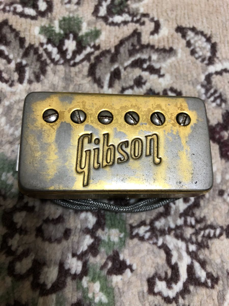 Gibson ギブソン 1972年 エンボスカバー 刻印ナンバードPAF