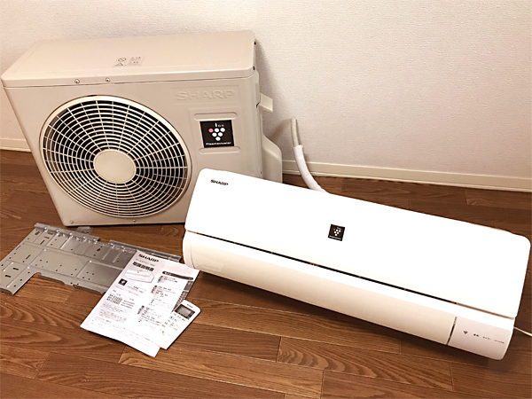 SHARP エアコン AY-C22SD 6-9畳 室外機セット プラズマクラスター(12畳未満)｜売買されたオークション情報、yahooの商品情報をアーカイブ公開 - オークファン 12畳未満