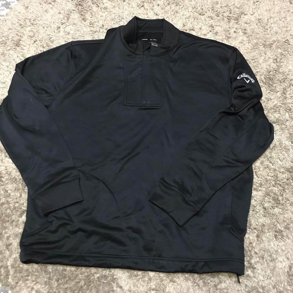  超お値打ち出品 大きめサイズ Callaway Men's 1/3ジップ ツアーオーセンティックフリースジャケット USA XXLサイズ ブラック used超(キャロウェイ)｜売買されたオークション情報、yahooの商品情 ジャンパー、ジャケット