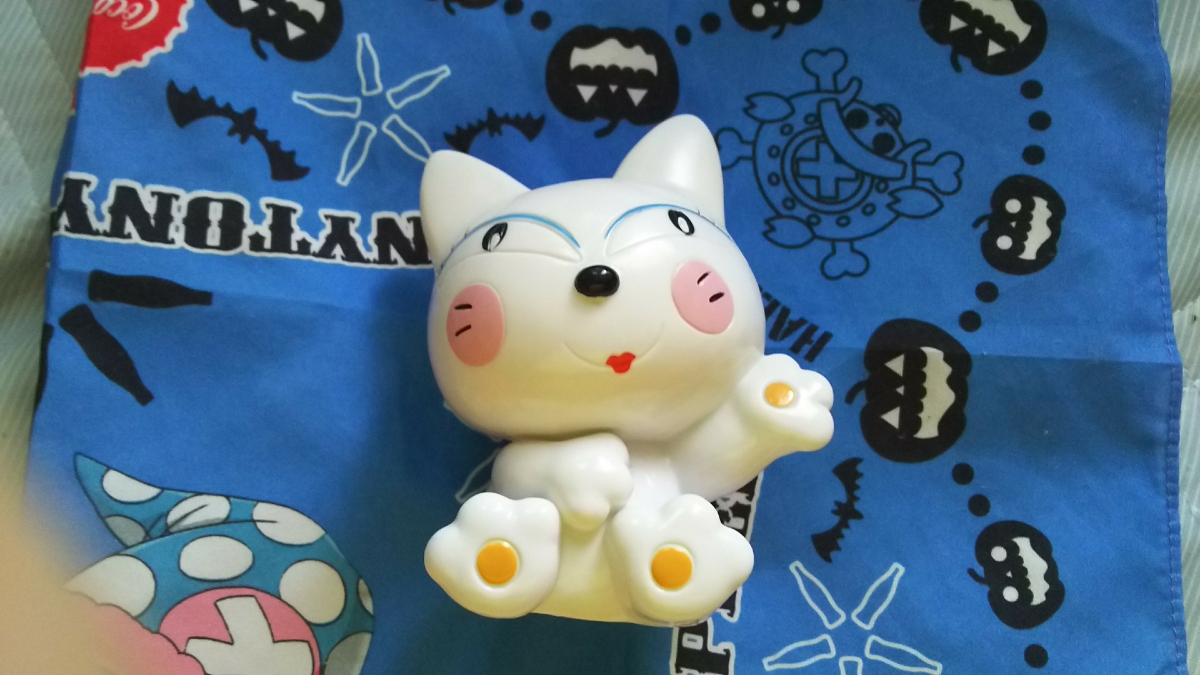 ヤマト運輸・白猫貯金箱・非売品_1