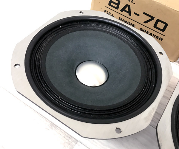 8A-70 CORAL コーラル - 20cm ペア フルレンジ 50W 8Ω 希少 元箱 8A-70
