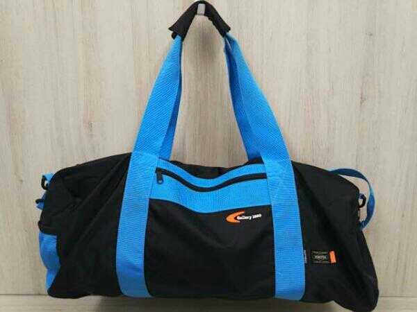  PORTER Gallery 1950 ボストンバッグ ブラック&times;ブルー(ボストンバッグ)｜売買されたオークション情報、yahooの商品情報をアーカイブ公開 - オークファン かばん、バッグ