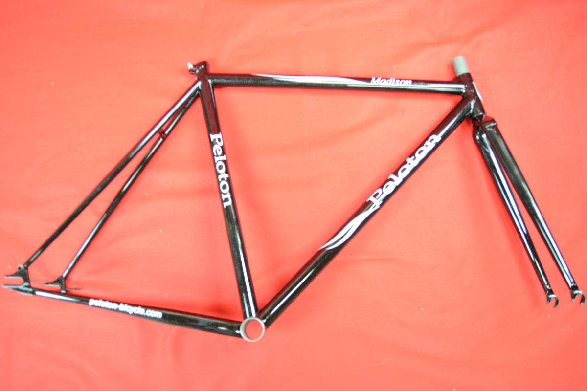新品◇Peloton☆MADISON☆マディソン☆クロモリ☆ピストバイク☆白49cm 
