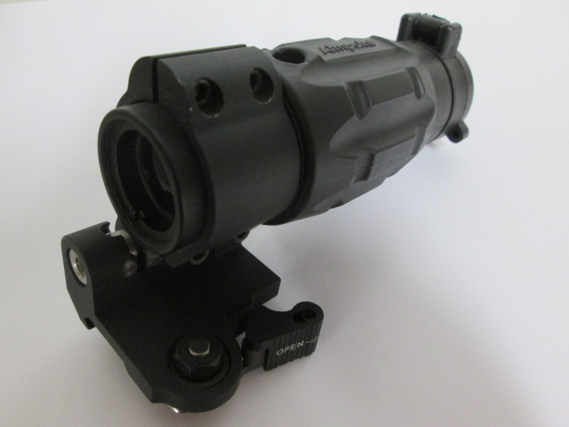 3倍ブースター エイムポイント 実物Aimpoint製 3xマグ二ファイア