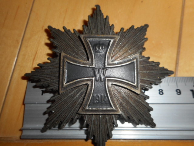 ドイツ軍 実物 第2級鉄十字章 刻印13 リボン付き ドイツ帝国 1914