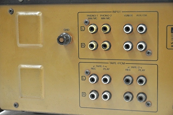 ジャンク サンスイ AU-D907G EXTRA プリメインアンプ ブラック