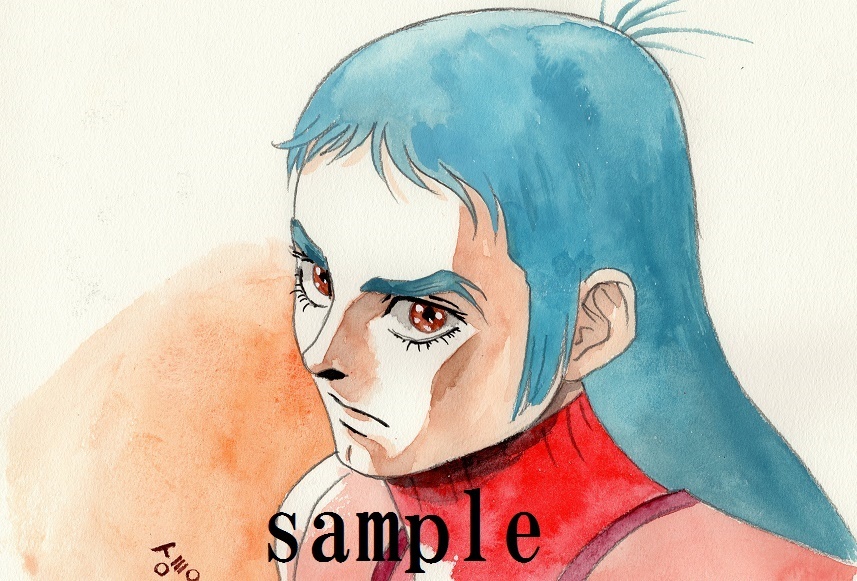 湖川友謙 直筆画　イラスト 57