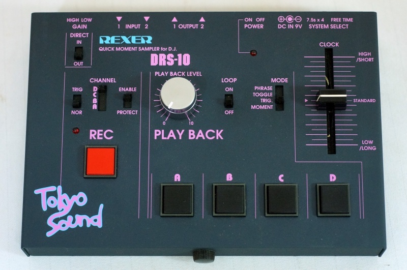 k705◇REXER《レクサー クイックモーメントサンプラー DRS-10 TOKYO