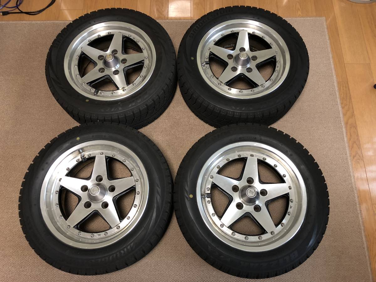 希少 SSR LONGCHAMP XR-4S ロンシャン 5本スポーク 15インチ PCD114.3 