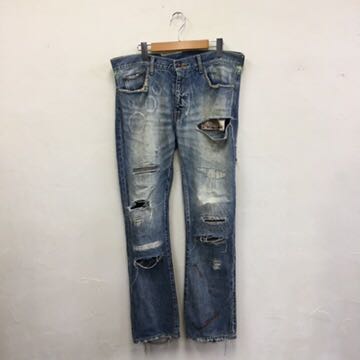 Rebirth to tabura Rasa RE70-H デニムパンツ リバーストゥタブラ 