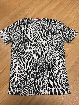 希少！NIKE.F.C.総柄ゼブラ柄ボックスロゴTシャツLキャップセット白黒 