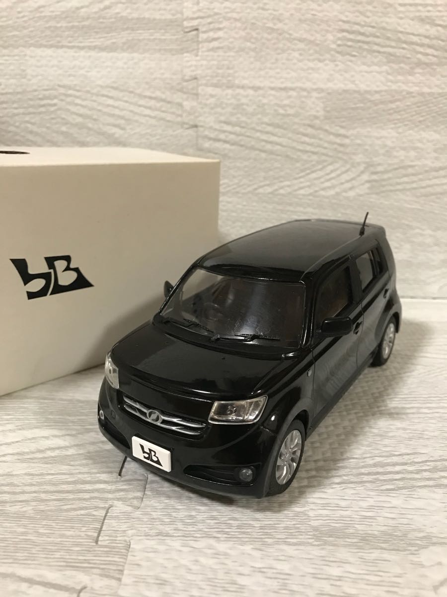 1/24 トヨタ bB カラーサンプル ミニカー 非売品 ブラック 箱付きに