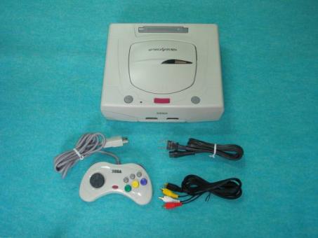 2 □即決□ セガサターン セット （ホワイト） □完動品 : セガ