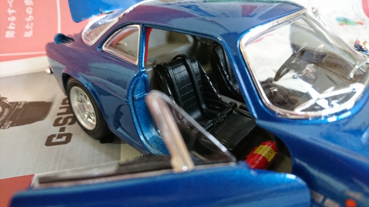 RENAULT ALPINE A110 1971 BLUE ブラーゴ1/16 アルピーヌA110 1600S