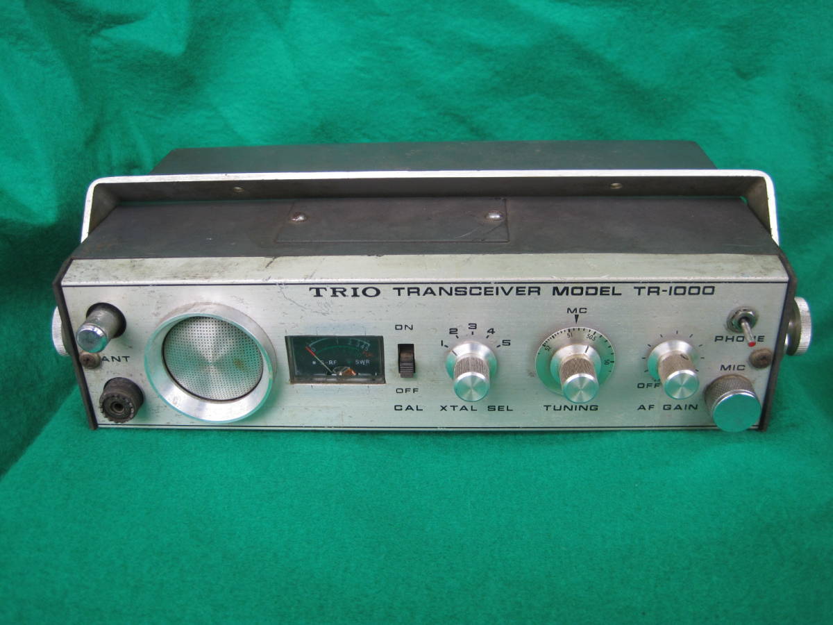 TRIO トリオ 50MHz TR-1000 ジャンク TRANSCEIVER トランシーバー 6m