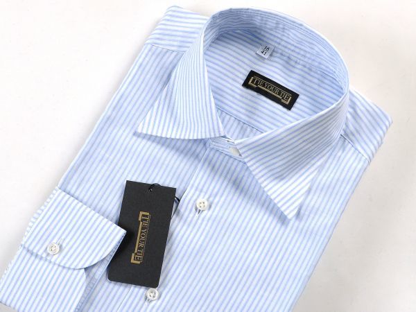 ◆【清涼感たっぷりの麻混素材！TIE YOUR TIE(タイユアタイ)/コットンリネンセミワイドカラーストライプシャツ3.7万】[tyt1857201] TIE YOUR | Online Shop ビー・アール