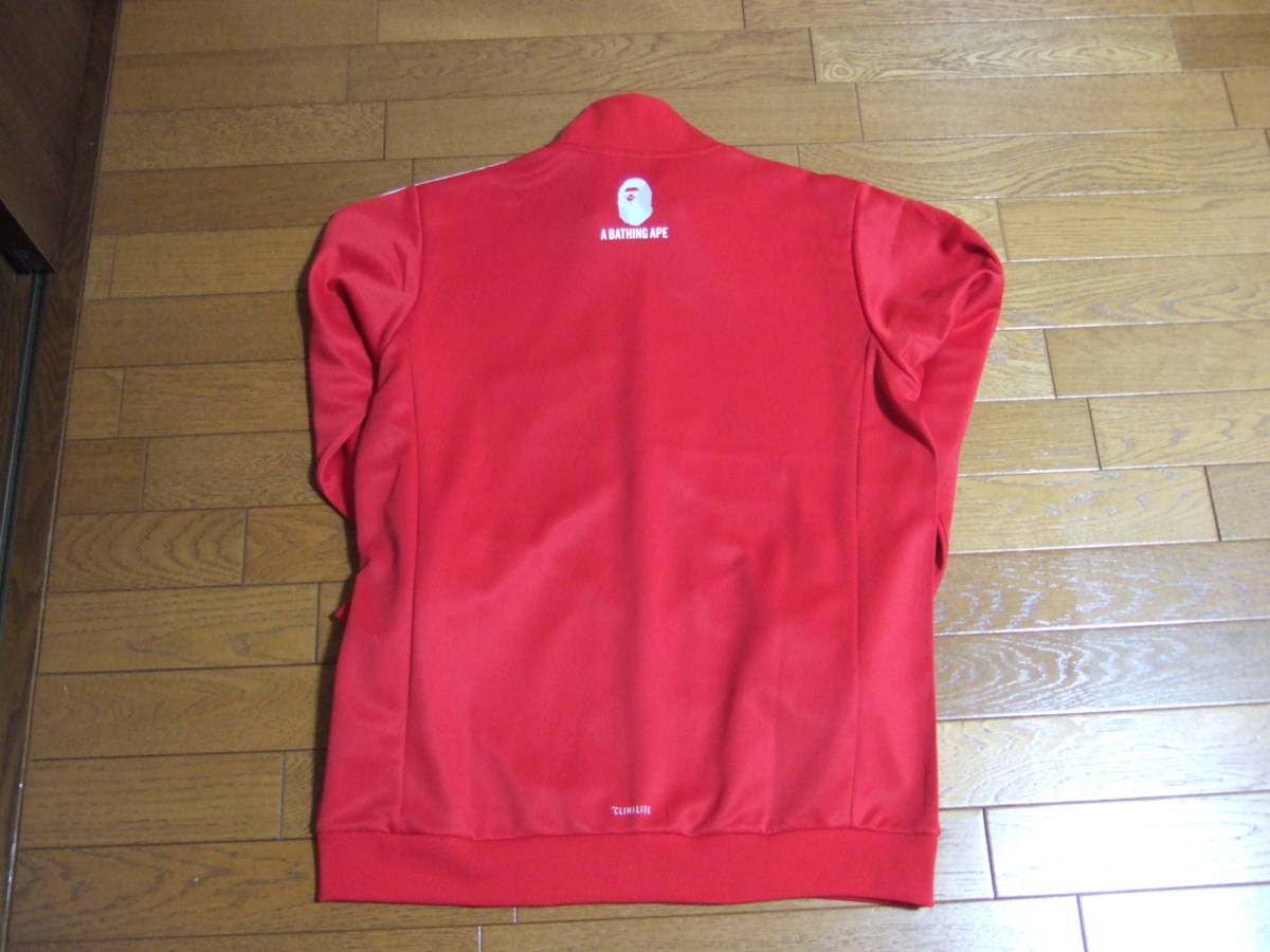 新宿伊勢丹先行販売分 正規品 Bape Adidas ジャージ Xoサイズ W杯 勝色 スウェットシャツ トレーナー 売買されたオークション情報 Yahooの商品情報をアーカイブ公開 オークファン Aucfan Com