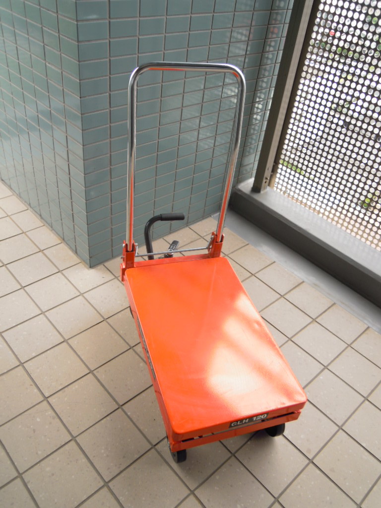 東正車両　ゴールドリフター　リフターテーブル　120kg運搬台車_1