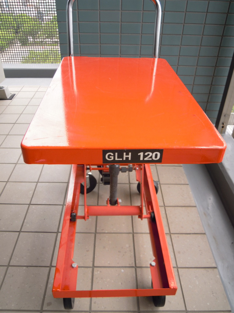 東正車両　ゴールドリフター　リフターテーブル　120kg運搬台車_5