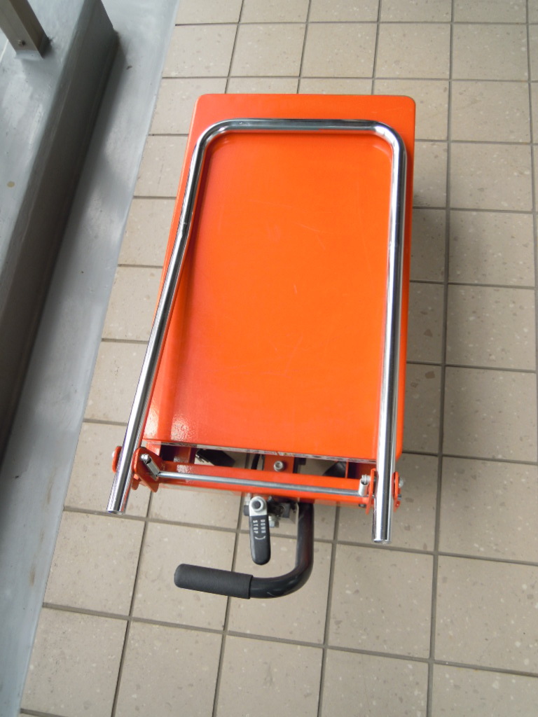 東正車両　ゴールドリフター　リフターテーブル　120kg運搬台車_8