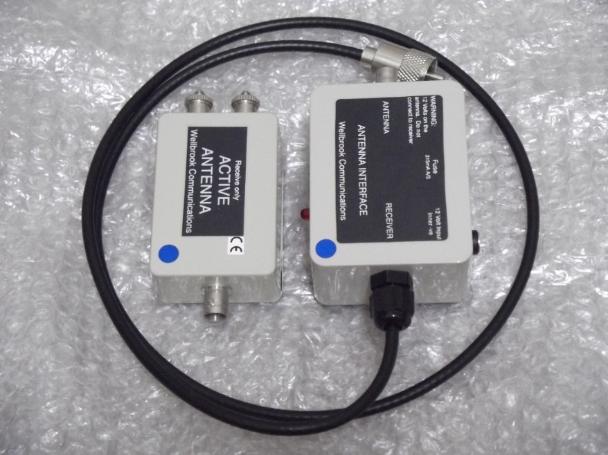 ★製造終了品☆英国Wellbrook社 受信専用アクティブ型マグネチック・ループ・アンテナ ALA100M 動作良好・美品