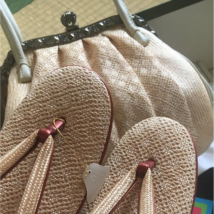 《新品》草履 和装バッグ セット おき宗 夏着物に◎ 下駄 履物 2026年最新着物 草履 22.5の人気アイテム