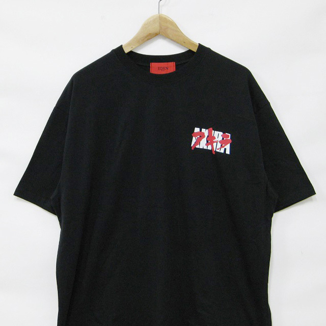 新品☆海外限定】 AKIRA アキラ 半袖 ビッグ Tシャツ ブラック 新品☆海外限定】 AKIRA アキラ 半袖 ビッグ Tシャツ ブラック