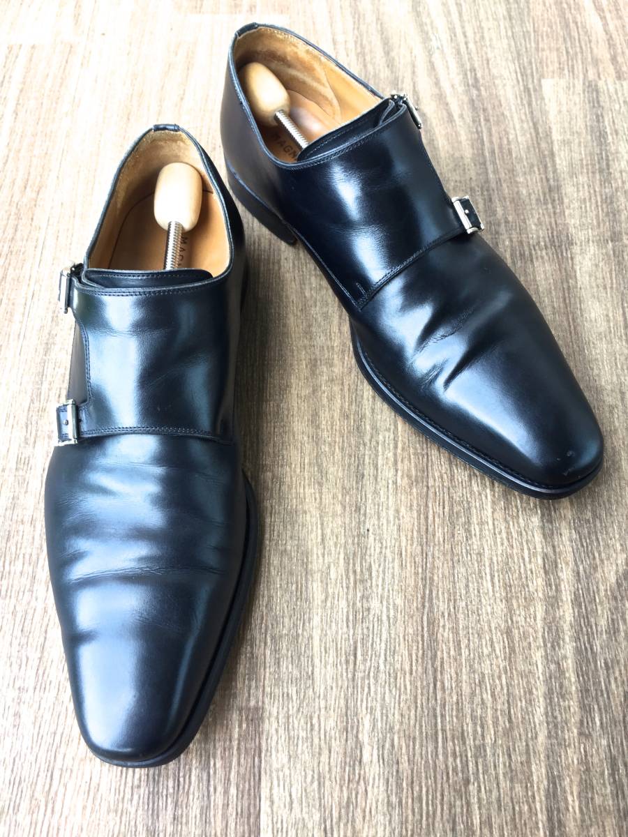 ◇◇激安必見!! 高級 マグナーニ MAGNANNI 美麗 ダブルモンク
