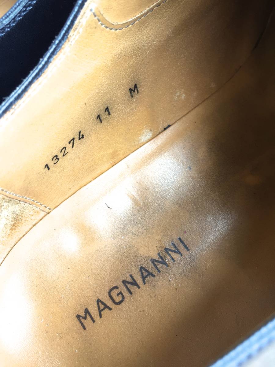 ◇◇激安必見!! 高級 マグナーニ MAGNANNI 美麗 ダブルモンク