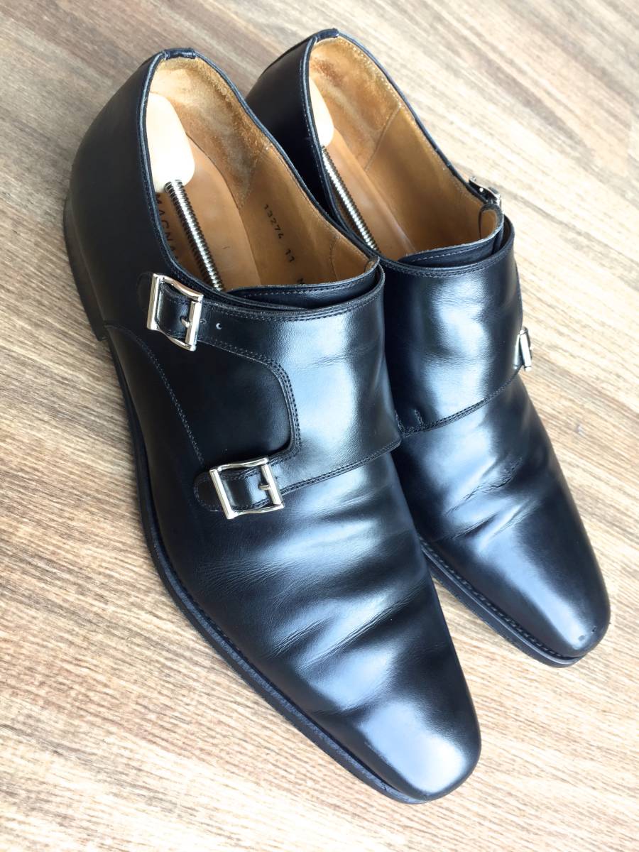 ◇◇激安必見!! 高級 マグナーニ MAGNANNI 美麗 ダブルモンク