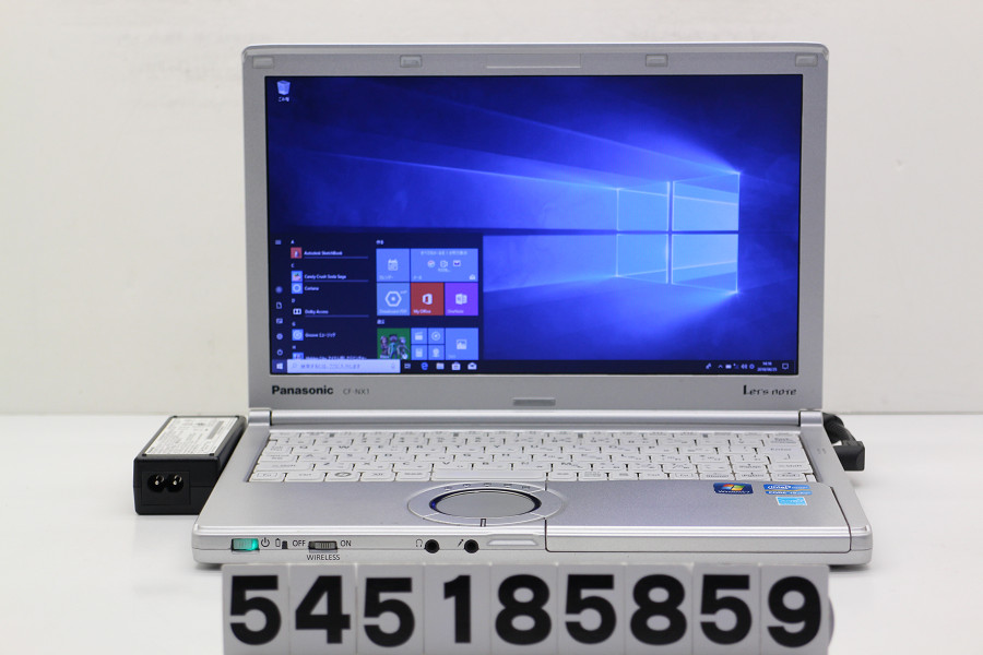 【中古】 Panasonic パナソニック CF-NX1GWGYS Core i5 2520M 2.5GHz/4GB/250GB/12.1W/WXGA++ (1600x900) /Win10 Panasonic Core Let's パナソニック CF-NX1GWGYS i5 note - Toughbook