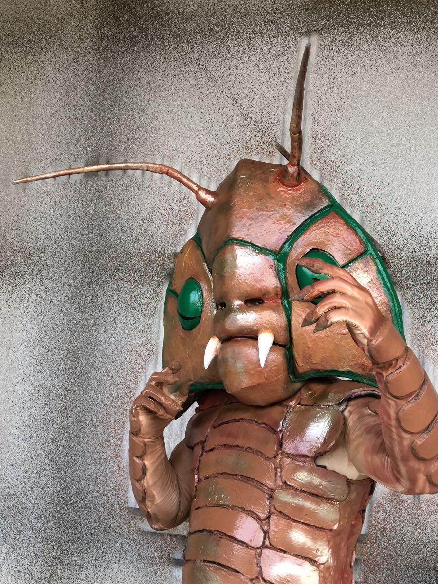 アトラクレプリカ 怪人マスク 昆虫 怪人 コスプレ コスプレ アトラク マスク - 怪人 オリジナル