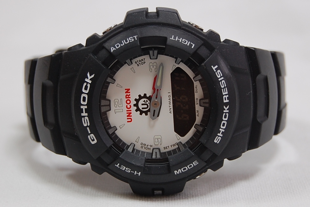 G-SHOCK×ユニコーン G-100 美品 カシオ CASIO G-SHOCK 腕時計 G-100