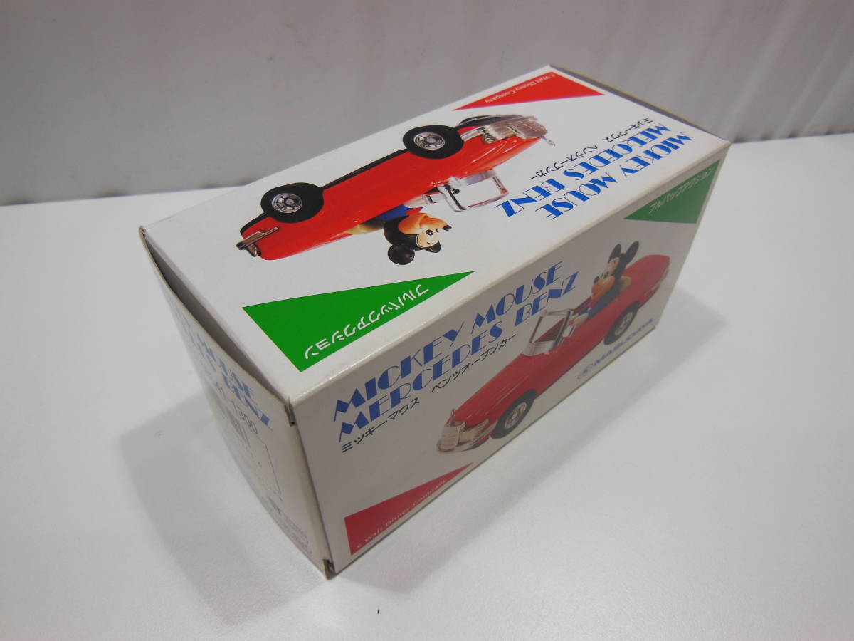 ☆美品☆#35494 ミッキーマウス ベンツオープンカー 増田屋 レトロ